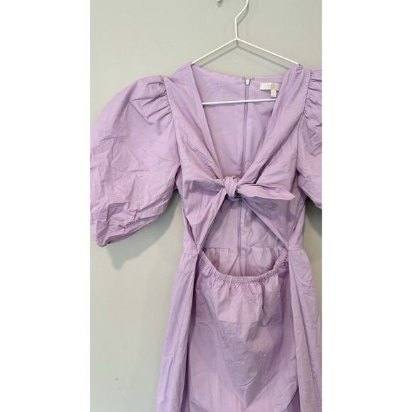 WAFY lavender cut-out dress, size Small perfect for summer 1789 - Picture 5 of 9